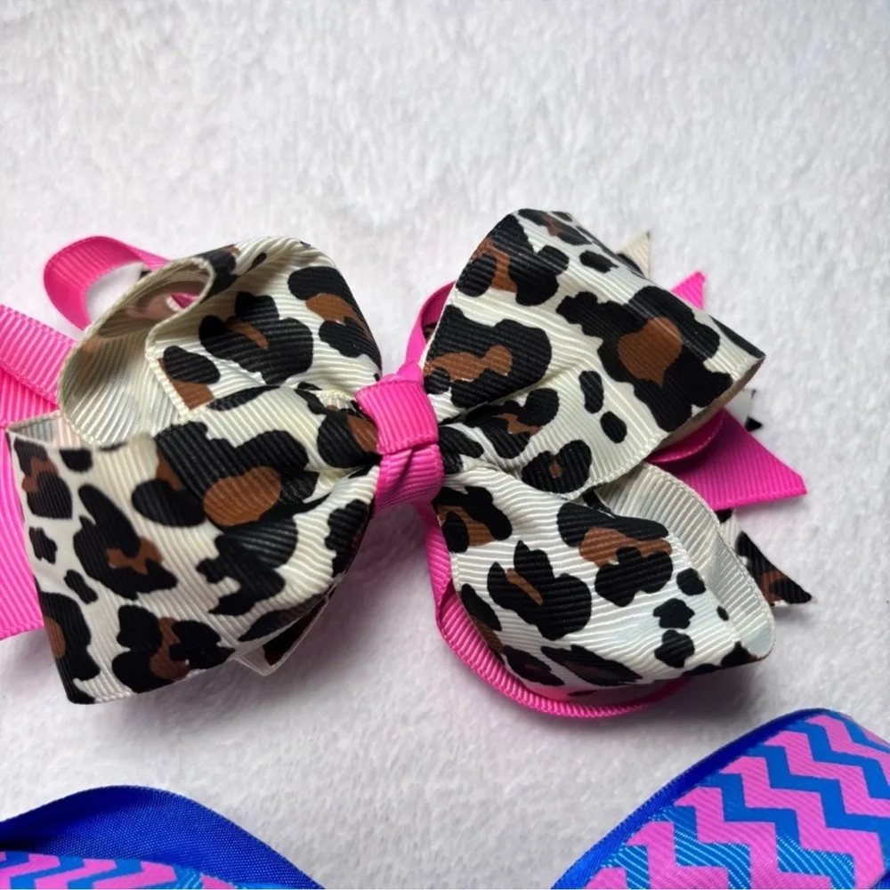 Colorful Hair‎ Bow Collection Multicolor, Dance Hair accessory